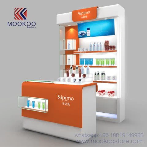 مبلمان برای نمایش لوازم آرایشی و بهداشتی