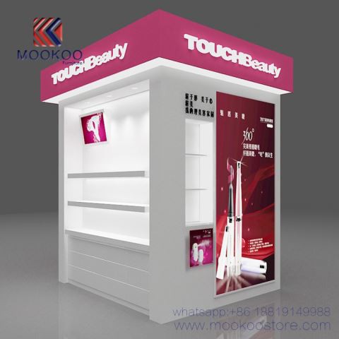 کابین نمایش شیشه ای لوازم آرایشی و بهداشتی