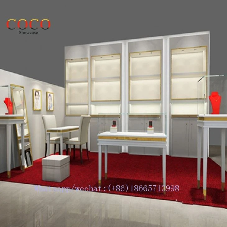 High End Factory Price Glass Jewelry Kiosk