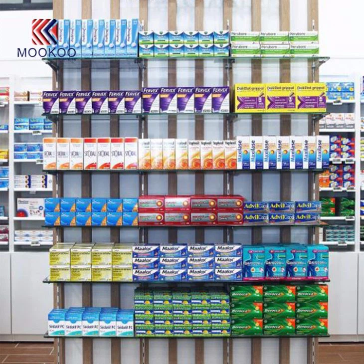 Wooden Medical Shop Interior Design
