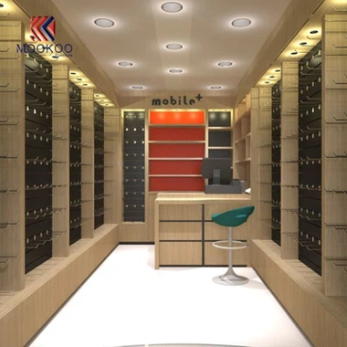 کابینت لوازم جانبی تلفن چوبی