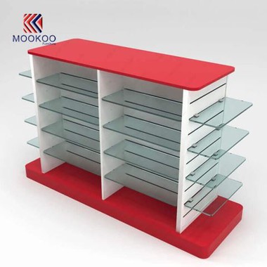 قفسه های شیشه ای داروخانه ای با کیفیت بالا