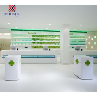 دکوراسیون فروشگاه فارماکیا با کیفیت بالا