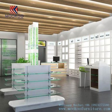 ویترین فروشگاه ذخیره سازی فروشگاه فارماسی