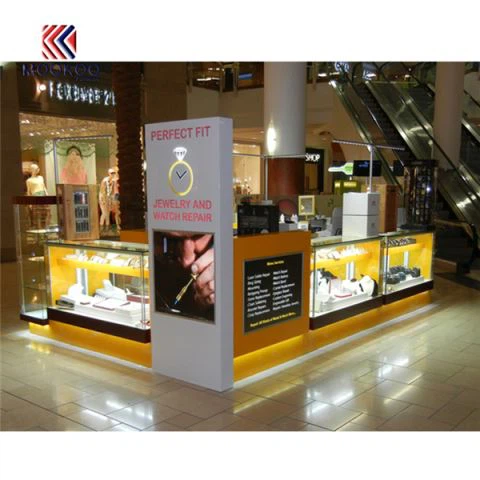 کیوسک نمایش جواهرات مرکز خرید